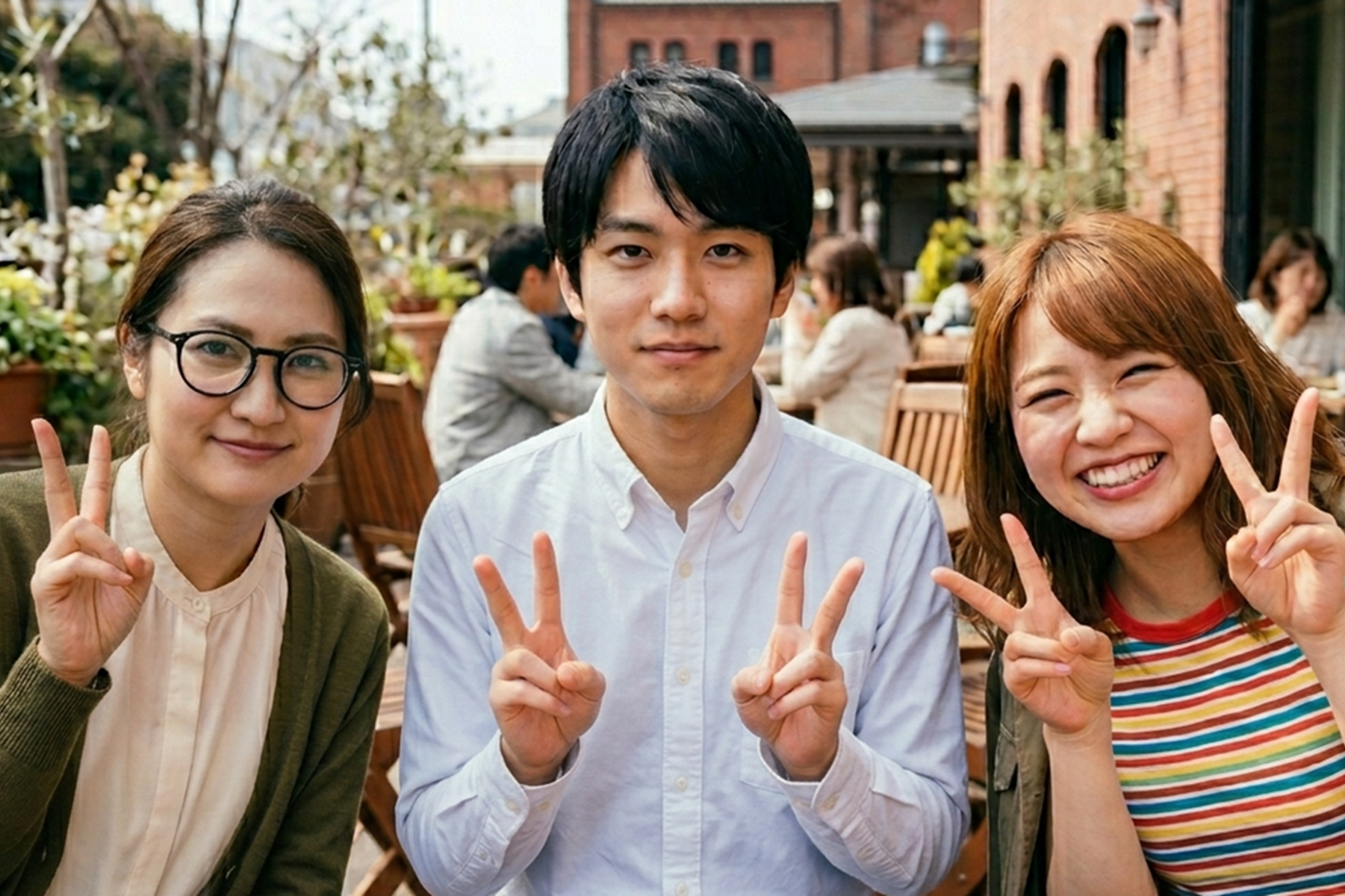 自然な雰囲気でコミュニケーションを取るメンバー