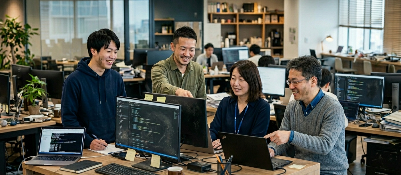 ITCネットワークのエンジニアチーム